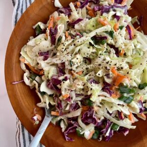 A bowl of American Cole Slaw.