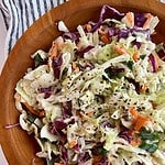 A bowl of American Cole Slaw.